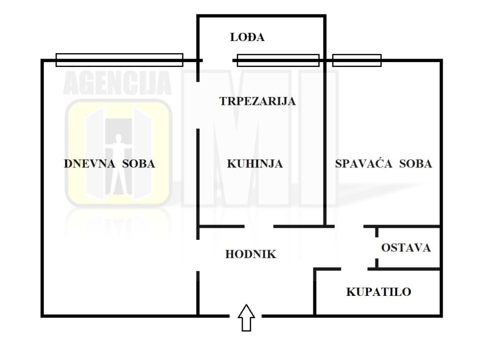 Blok 70, Jurija Gagarina, 2.0, 60m2 (L), 2/15