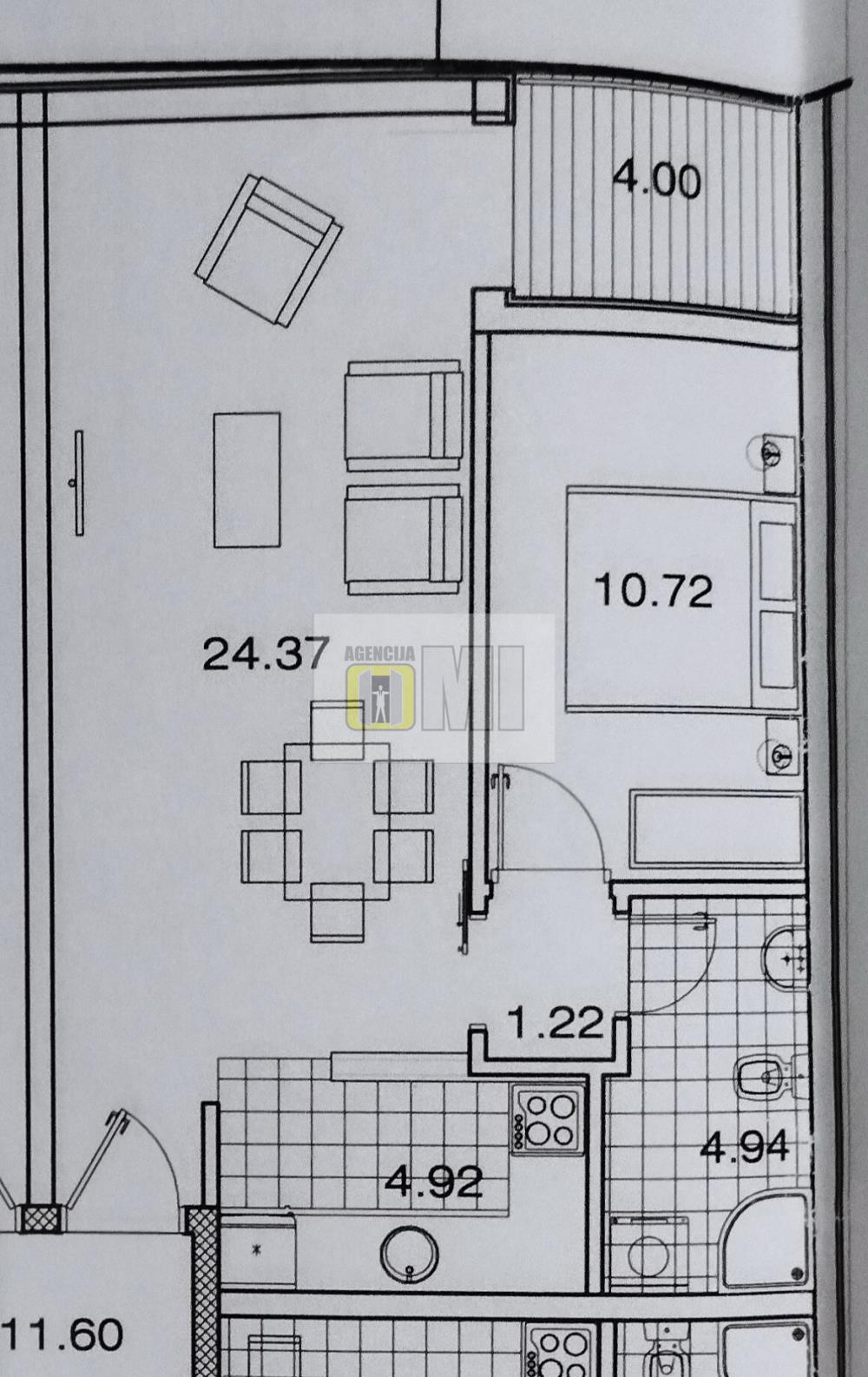 Zvezdara, Gradska bolnica, 2.0, 50m2 (T)